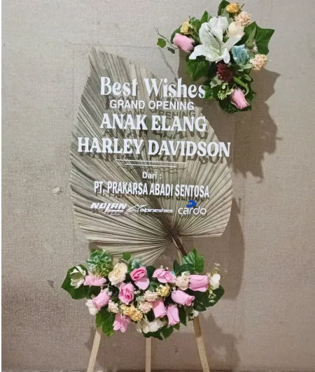 Papan Akrilik Ucapan Grand Opening Kota Tegal